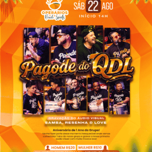 🎶 Pagode do QDL - Samba, Resenha & Love